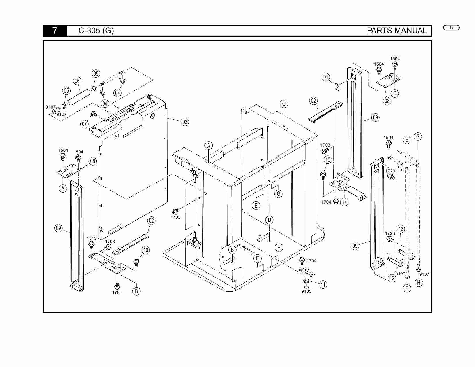 Konica-Minolta Options C-305 Parts Manual-3